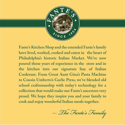 Fantes Expandable 5-Wheel Stainless Steel Dough Cutter, The Italian Market Original since 1906