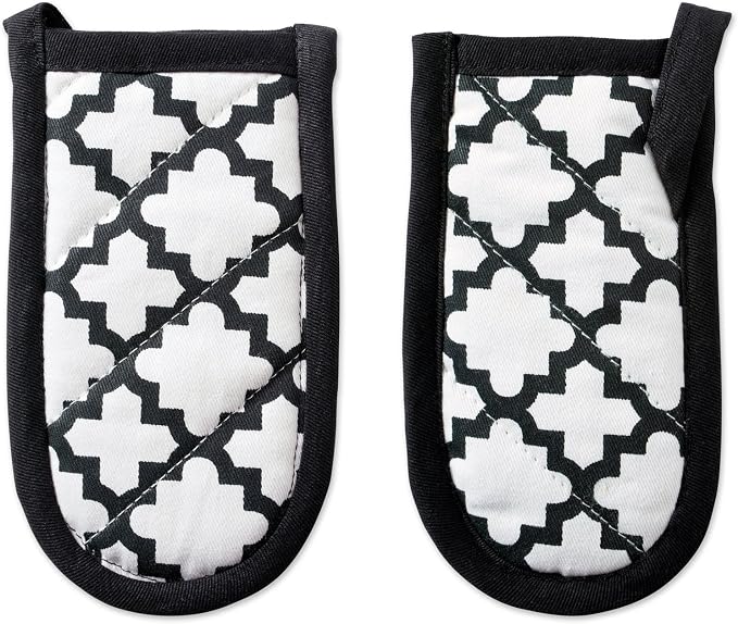 DII Lattice Basics Collection Kitchen Essentials, Pan Handle Set, White, 3, Piece