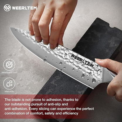 Damascus chef knife