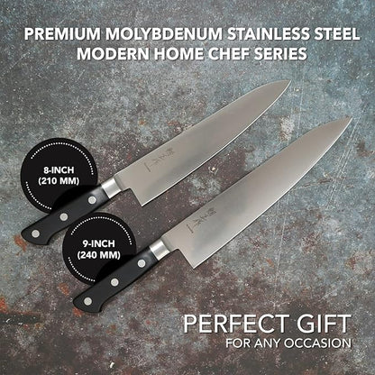 Japanese Chef Knife Premium Molybdenum Stainless Steel, Gyuto 8.3-inch (210mm)