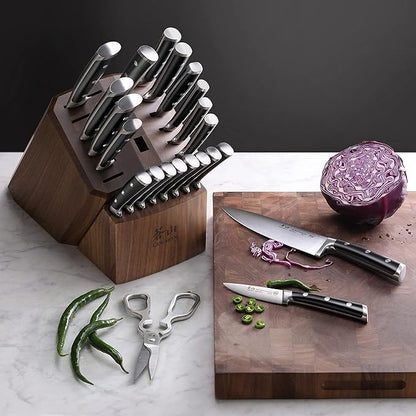Cangshan S Series 1026054 German Steel Forged 23-Piece Knife Block Set