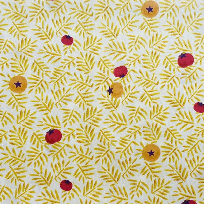 42-8" Precut Quilt Cotton Fabric Squares for Quilting Clearance Sewing DIY Project Floral Fabric Squares (Purple Yellow)