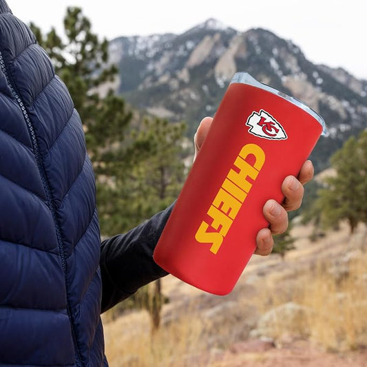 Rico Industries NFL Football Soft Touch, Easy Grip Tumbler