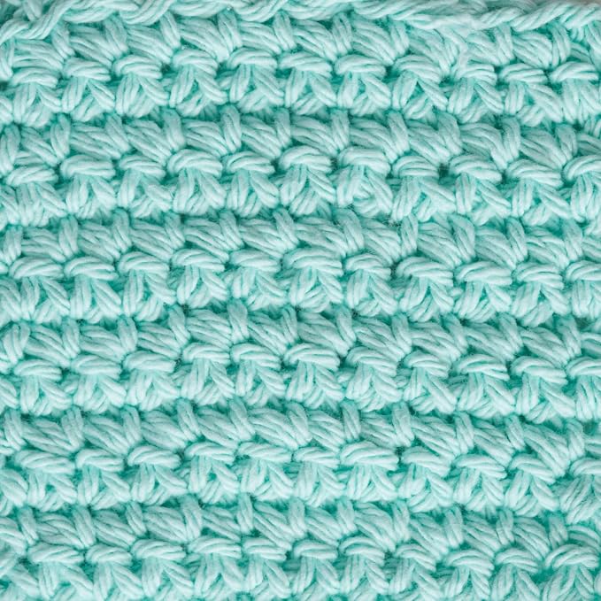 Lily Sugar'n Cream 100% Cotton Yarn 6-Pack Bundle with Bella's Crafts Stitch Markers (Pastel Solids)