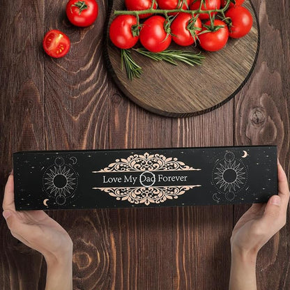 Gifts for Dad Men, 8 Inch Chef Knife for Fathers Day Dad Gifts, Japanese 5cr15mov Kitchen Gyuto Chef Knives Set with Sheath, Ideal Valentines Gift for Dad
