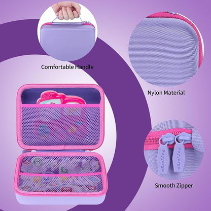 Storage Case Compatible with Leapfrog Fridge Phonics Magnetic Letter Set (Purple + Pink)