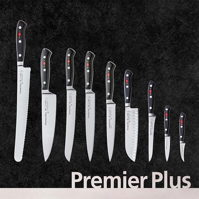 F. DICK – Premier Plus Chef Knife - Classic kitchen knife with 8.3" blade & 56 HRC - Ideal for meat & vegetables - Ultra sharp - Stainless steel - Ergonomic handle - High carbon - Made in Germany