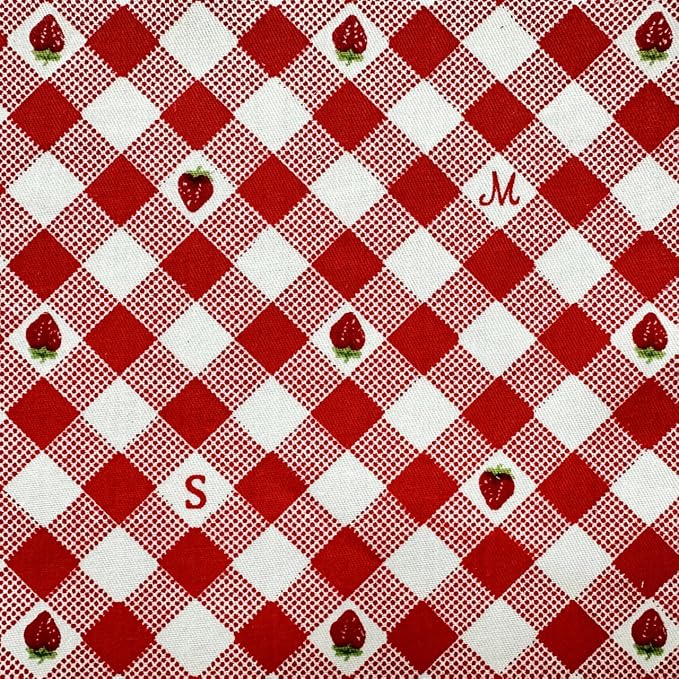 DMFR Red Floral Fabric Squares 5x5 Inch, 42 Pcs 100% Cotton Charm Packs for Quilting, Red and White Precut Quilt Squares for Patchwork, Sewing, Doll Clothes, Scrapbooking and DIY Crafts