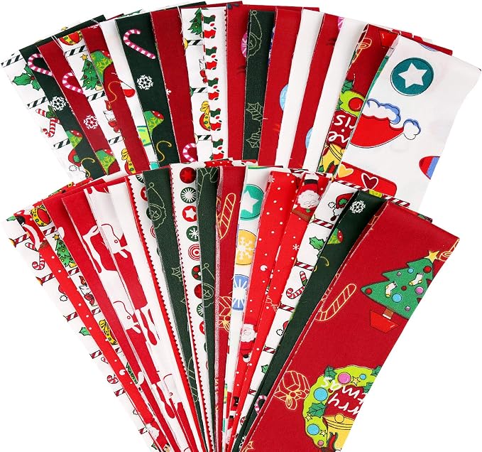 Jelly Roll Fabric, Pre-Cut Jelly Roll Fabric Strips for Quilting, Jelly Rolls for Sewing, Quilting Clearance, Fabrics Jelly Rolls with Different Patterns