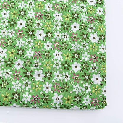 7 pcs 20" x 20" Cotton Fabric DIY Making Supplies Quilting Patchwork Fabric Fat Quarter Bundles DIY for Quilting Cotton Patchwork Cushions (Color Mixing, 20" x 20")