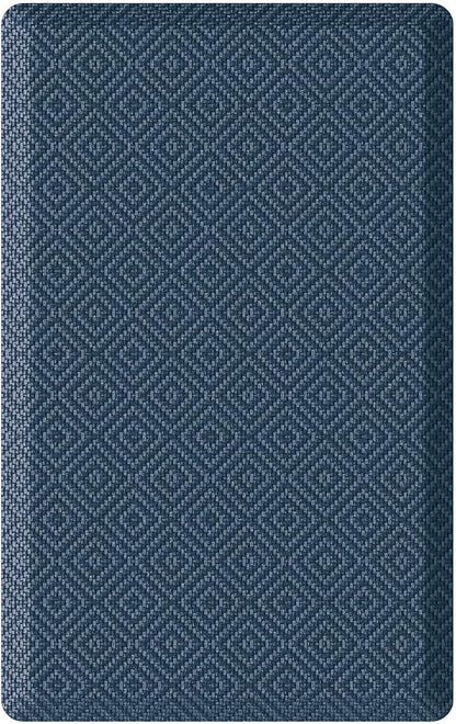 Ophanie Kitchen Mats for Floor, 1/2 inch Thick, 20x32 Anti Fatigue Cushioned Mat, Kitchen Rugs, Waterproof, Comfort Ergonomic Standing Mat for Office, Home, Sink, Blue Non-Slip Ridged Bottom