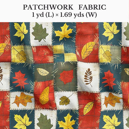 100% Cotton Fabric by the Yard – Turkish Quality Quilting & Sewing Fabric, 1 Yard x 1.69 Yards Wide, Patchwork Cotton for Crafts