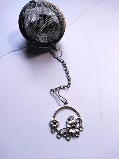 Flower Tea Infuser Mesh Ball for Loose Herbal Tea Brewing