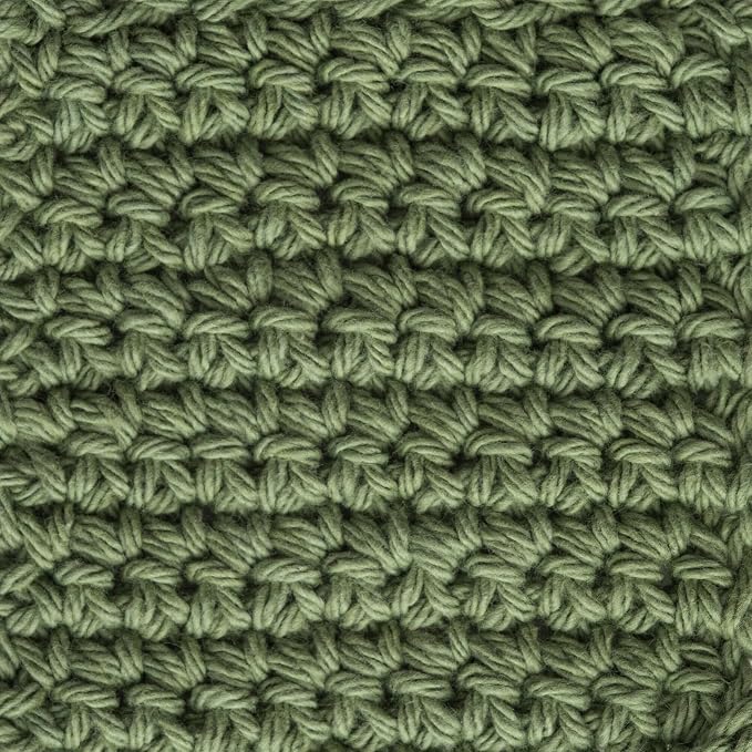 Lily Sugar'n Cream 100% Cotton Yarn 6-Pack Bundle with Bella's Crafts Stitch Markers (Mandala Mix)
