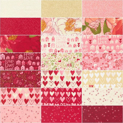 Robin Pickens Darling Peony 21 Fat Quarters Moda Fabrics 48790AB