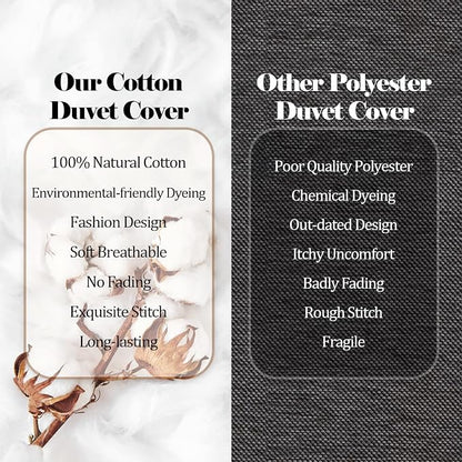 Castle Fairy 100% Nature Cotton Girly Dream Catcher Duvet Cover Set Watercolor Feather Retro Style Comforter Cover Set Twin Size with 1 Pillowcase Marble Texture Tie Dye Bedding Set(Not Comforter)