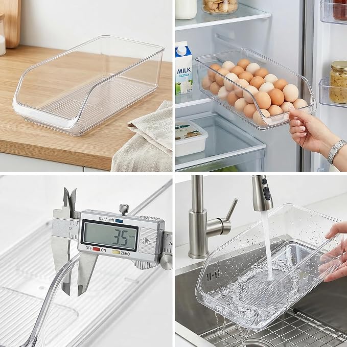 2-Tier Vitamin Storage Organizer, Organizer for Vitamin Bottles And Medicine Bottle, Vitamin Bottle Organizer for Countertop, Bathroom Cabinet Storage Items Are Clearly Visible (2)
