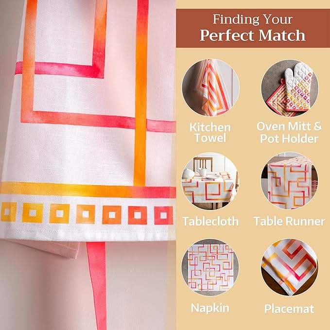 Maison d' Hermine 100% Cotton Apron for women with Pocket Kitchen Chef Apron for Men Cooking Spring Summer