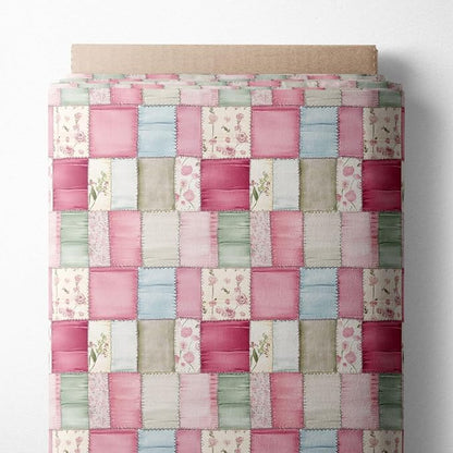 100% Cotton Fabric by the Yard – Turkish Quality Quilting & Sewing Fabric, 1 Yard x 1.69 Yards Wide, Patchwork Cotton for Crafts
