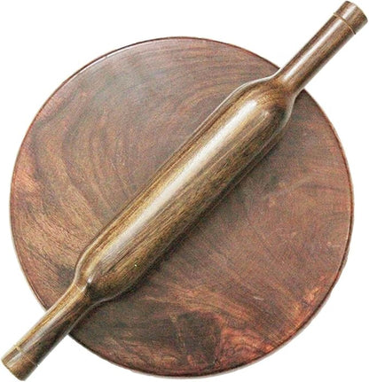 Chakala belon sagwan,Wooden Circular Board,Roti Maker,Cicular Board with Belon,Polpat and Belan