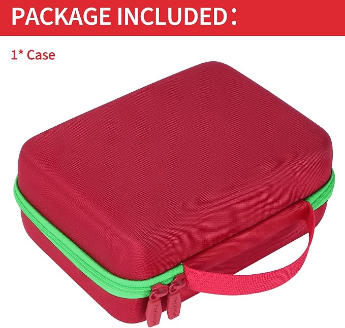Storage Case Compatible with Leapfrog Tad's Fridge Phonics Magnetic Letter Set (Red+ Green)