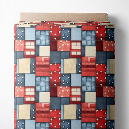 100% Cotton Fabric by the Yard – Turkish Quality Quilting & Sewing Fabric, 1 Yard x 1.69 Yards Wide, Patchwork Cotton for Crafts