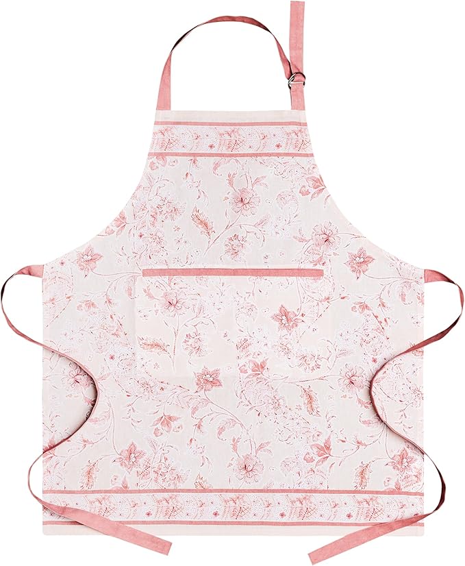 Maison d' Hermine 100% Cotton Apron for women with Pocket Kitchen Chef Apron for Men Cooking Spring Summer