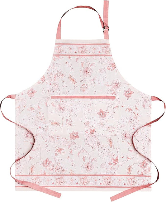 Maison d' Hermine 100% Cotton Apron for women with Pocket Kitchen Chef Apron for Men Cooking Spring Summer