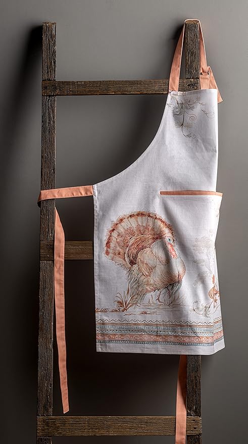 Maison d' Hermine 100% Cotton Apron for women with Pocket Kitchen Chef Apron for Men Cooking Spring Summer