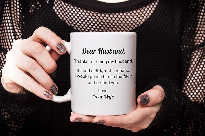 Thanks For Being My Husband Mug, Gifts For Husband From Wife, Valentines Day Gifts Mugs For Husband, Father's Day Gifts For Husband, Christmas Gifts, Anniversary Presents For Him Tea Cup