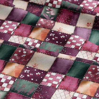 100% Cotton Fabric by the Yard – Turkish Quality Quilting & Sewing Fabric, 1 Yard x 1.69 Yards Wide, Patchwork Cotton for Crafts
