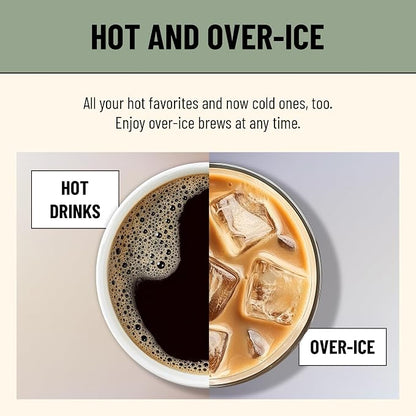 Flavia Aroma Brewer - Coffee Machine, Makes Coffee, Lattes, Tea, and other Hot or Iced Beverages with Single-Serve Freshpacks, Multiple Brew Sizes, Grey, Works ONLY with Flavia Freshpacks.