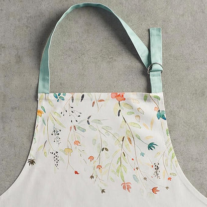 Maison d' Hermine 100% Cotton Apron for women with Pocket Kitchen Chef Apron for Men Cooking Spring Summer