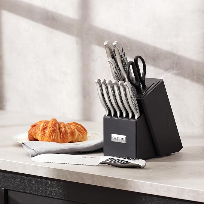 Oneida Crosshatch Cutlery Set – 14-Piece Cutlery Set