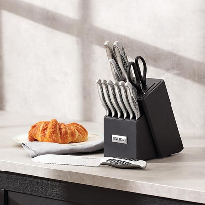 Oneida Crosshatch Cutlery Set – 14-Piece Cutlery Set