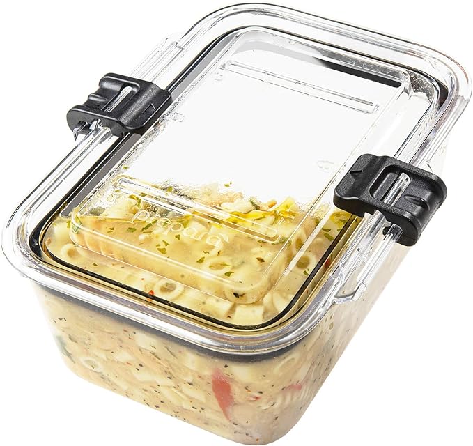 Prepara Latchlok 17.6 Cup Tritan Food Storage Container, Clear