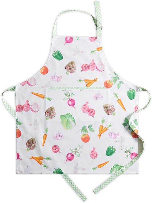 Maison d' Hermine 100% Cotton Apron for women with Pocket Kitchen Chef Apron for Men Cooking Spring Summer