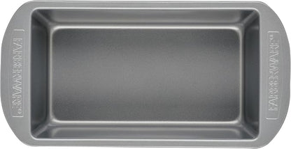 Farberware Bakeware Nonstick Loaf Pan, 9-Inch x 5-Inch, Loaf Bread Pans, Gray