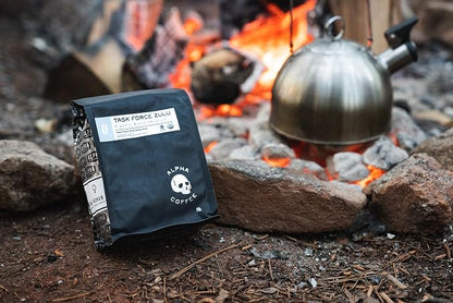 Alpha Coffee - Task Force Zulu - 16 oz. Premium Gourmet Organic Medium Roast Coffee (Task Force Zulu French Press Grind, 1 Pound (Pack of 1))