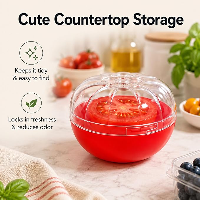 Tomato Keeper Tomato Saver Tomato Storage Containers Reusable Tomato Holder Organizer