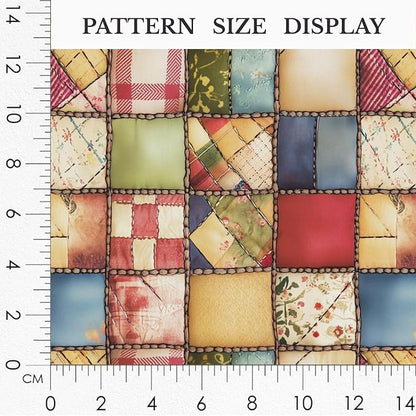 100% Cotton Fabric by the Yard – Turkish Quality Quilting & Sewing Fabric, 1 Yard x 1.69 Yards Wide, Patchwork Cotton for Crafts