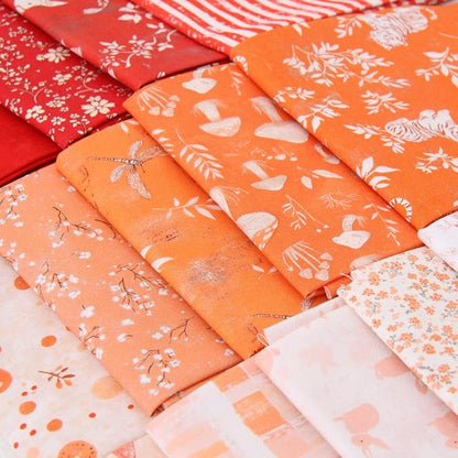 Threadart Exclusive 20 Fat Quarter Bundles - Sunshine Vintage Prints 100% Cotton Fabric - Premium 100% Cotton Quilting Fabric - No Duplicates - Full Size Fat Quarters 18"x21" - Sunshine