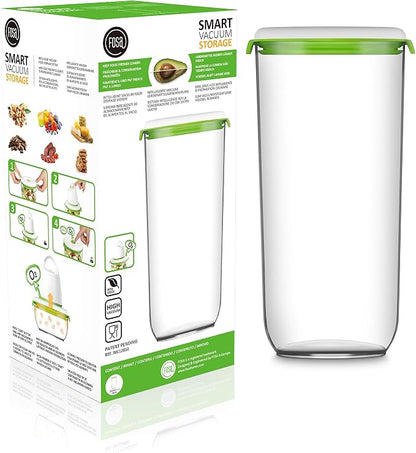 FOSA 1 x 2850ml Large Food Containers with Click-Button Vacuum Seal, Compatible Vacuum Food Storage System