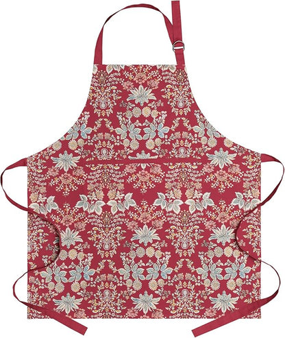 Maison d' Hermine 100% Cotton Apron for women with Pocket Kitchen Chef Apron for Men Cooking Spring Summer