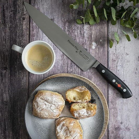 F. DICK – Premier Plus Chef Knife - Classic kitchen knife with 10.2" blade & 56 HRC - Ideal for meat & vegetables - Ultra sharp - Stainless steel - Ergonomic handle - High carbon - Made in Germany