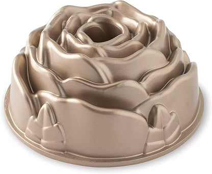 Nordic Ware Rose Bundt, 10 Cup, Toffee