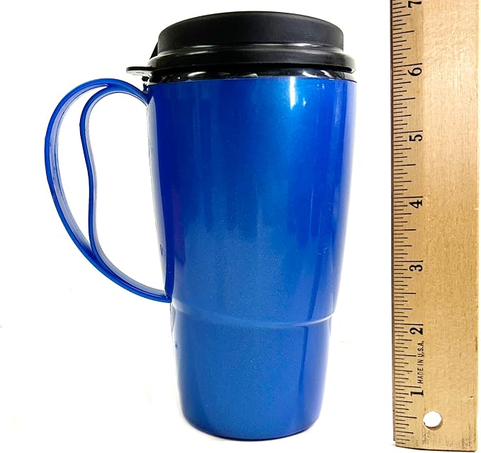 Thermoserv 16oz. Classic Insulated Mugs Gas Station Mug (Blue)