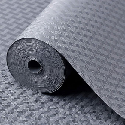 Shelf Liners for Kitchen Cabinets Refrigerator Liners Waterproof Kitchen Cupboard Liner Durable Plastic Drawer Mats EVA Material Non Adhesive Fridge Liner for Shelves (23.6 x 157.4 inches, Gray)