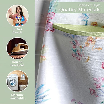 Maison d' Hermine 100% Cotton Apron for women with Pocket Kitchen Chef Apron for Men Cooking Spring Summer