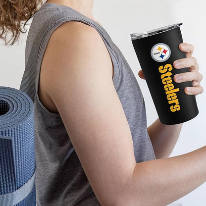 Rico Industries NFL Football Soft Touch, Easy Grip Tumbler